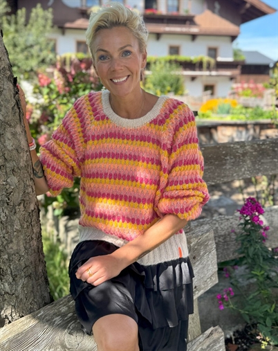 Lene Beier x Lind - LBSolstrejf Strik - Pink